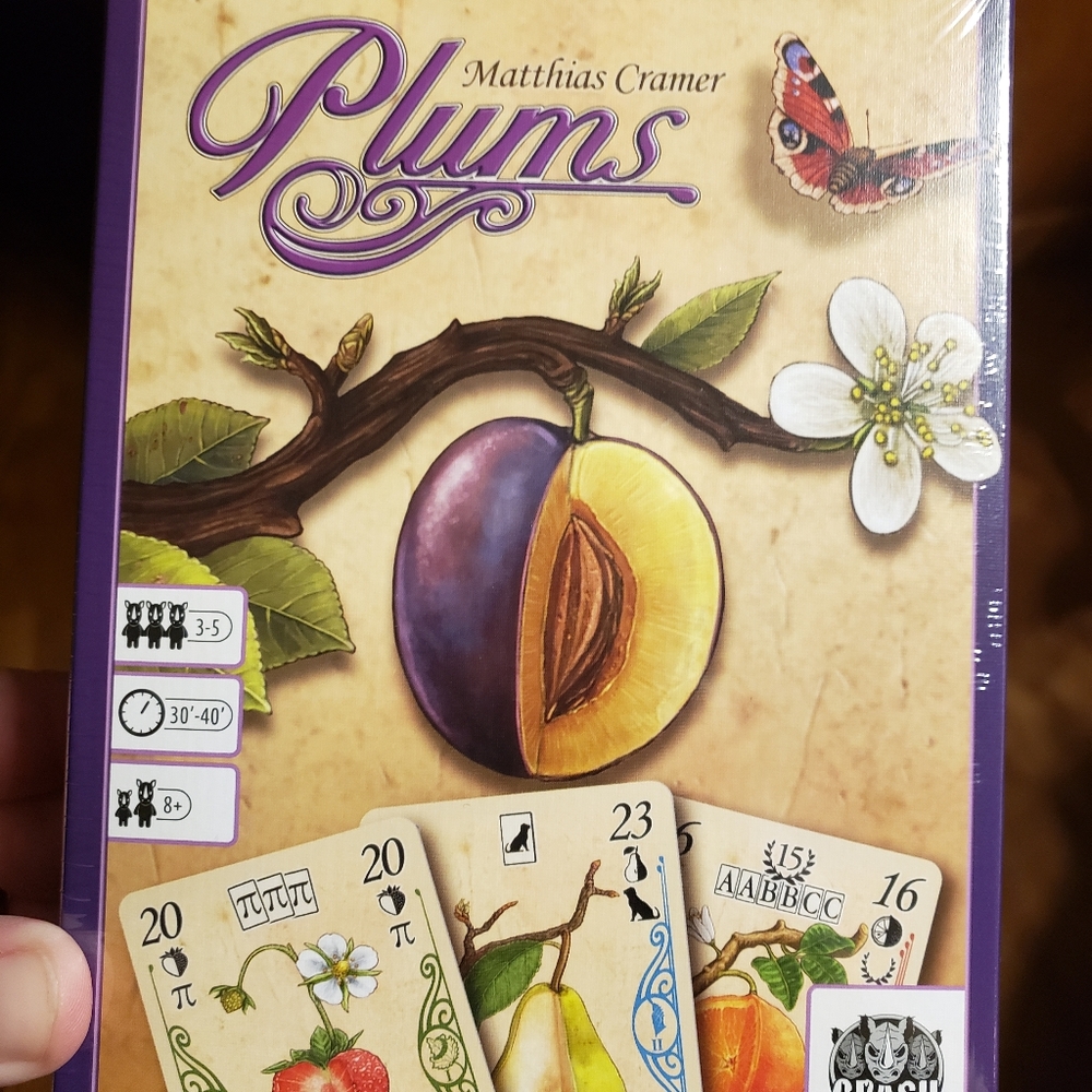 New - Plums card game